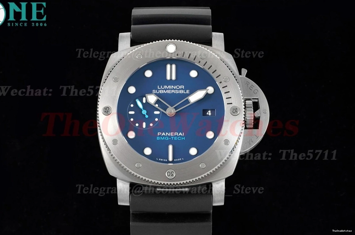 P9010 RU Submersible Tech 47MM VSF BMG TI PAM692 Blue 0126